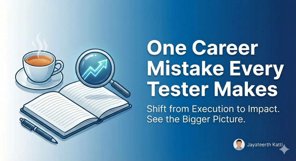 Career mistake by tester